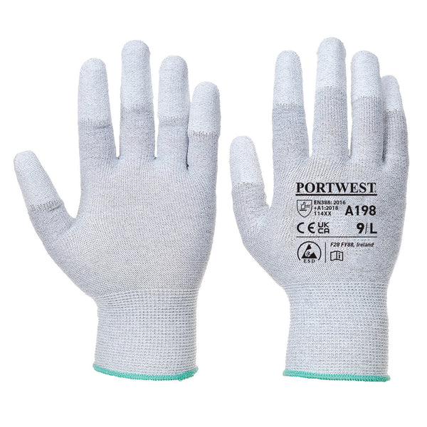 ESD 13 PU Fingertip Glove