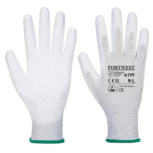 ESD 13 PU Palm Glove