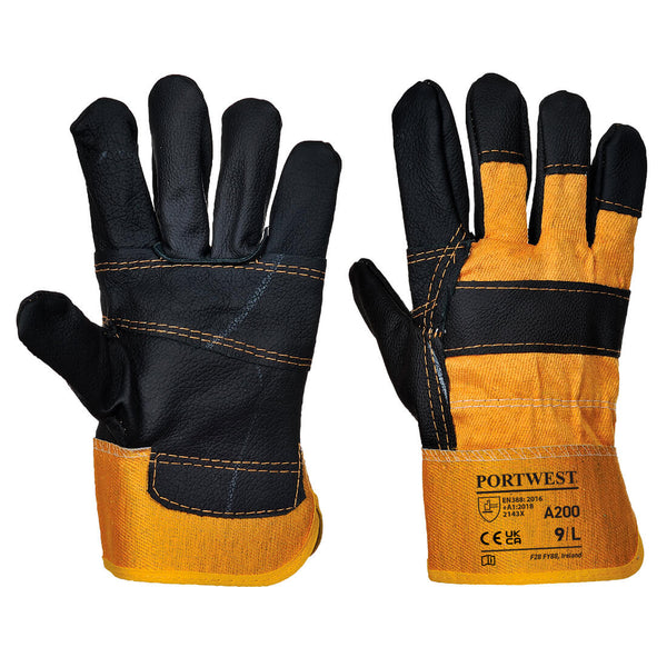 Leather Rigger 270 Cow Grain Palm Bar Glove