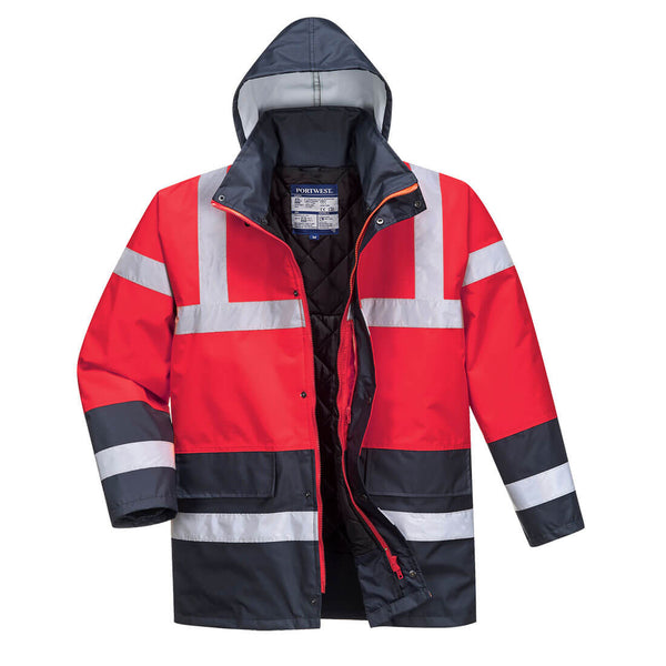 Hi-Vis Contrast Winter Traffic Jacket