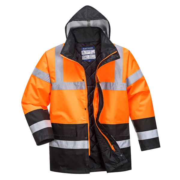 Hi-Vis Contrast Winter Traffic Jacket