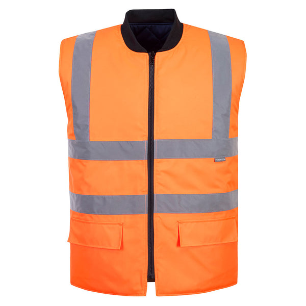 Hi-Vis Reversible Bodywarmer